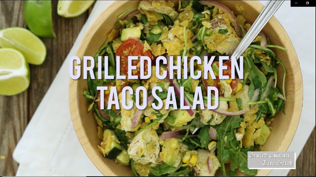 Grilled Chicken Taco Salad