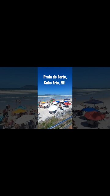 Cabo frio e lindo [ Praia do Forte] #shorts #riodejaneiro