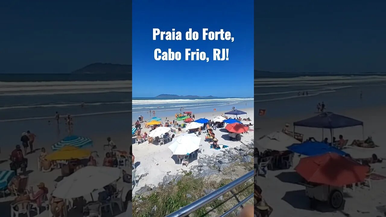 Cabo frio e lindo [ Praia do Forte] #shorts #riodejaneiro