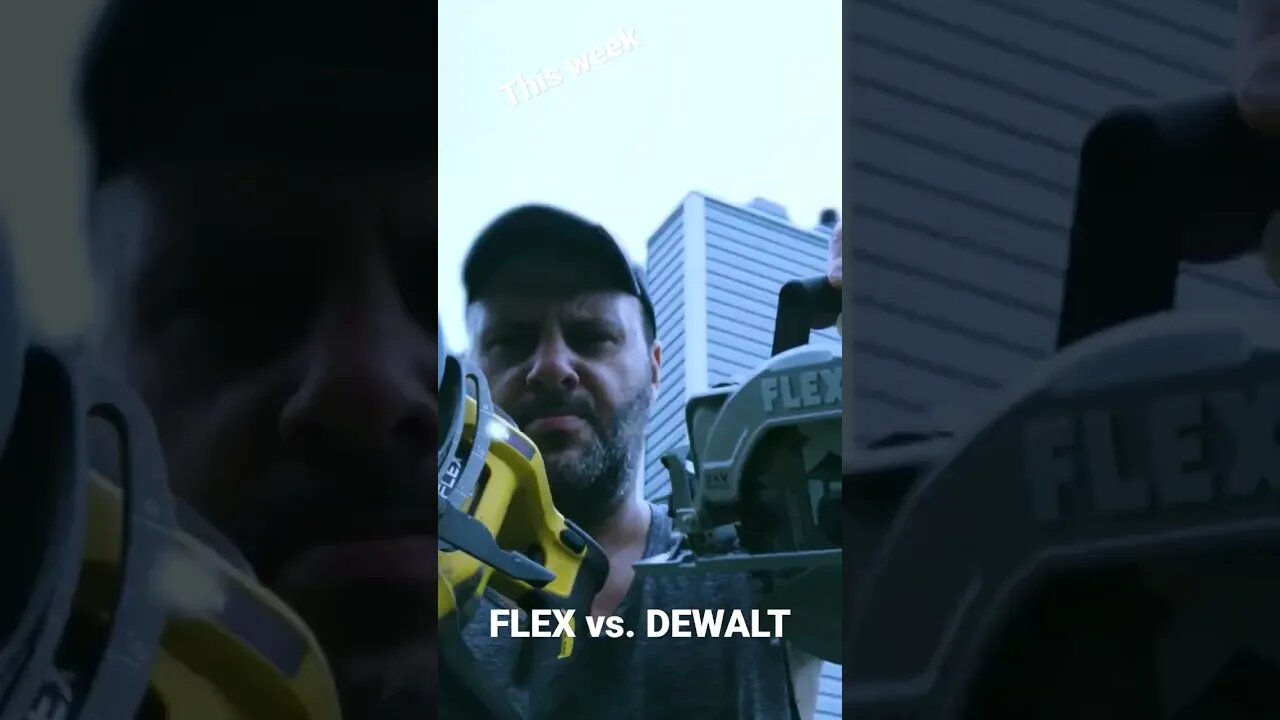 Dewalt vs. Flex #shorts