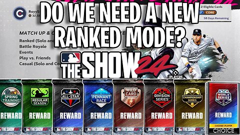 Why Ranked Is VERY Stale & Boring In MLB The Show 24!