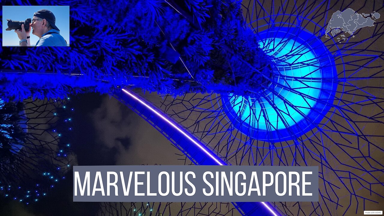 Marvellous Singapore - Marina Bay Sands, Spargo Bar, Gardens by the Bay Supertrees & Garden Rhapsody