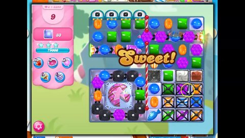Candy Crush Level 3355 Talkthrough, 23 Moves 0 Boosters