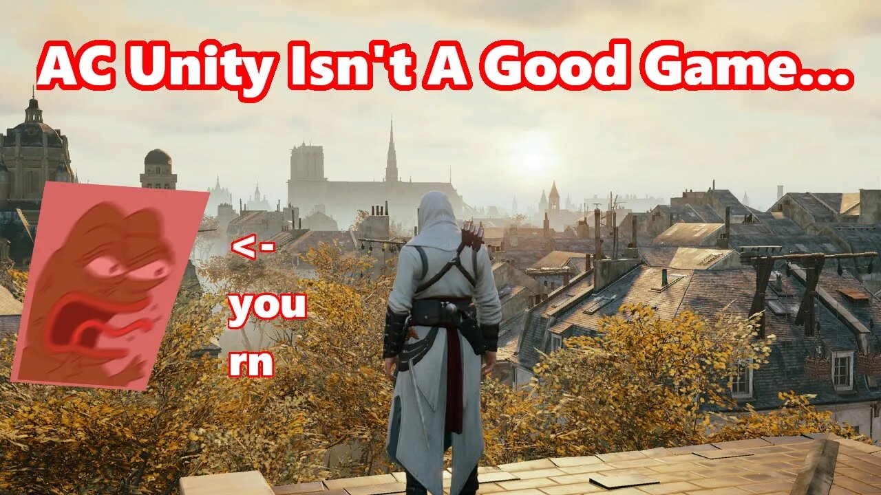 AC Unity Is Not A Good Game..