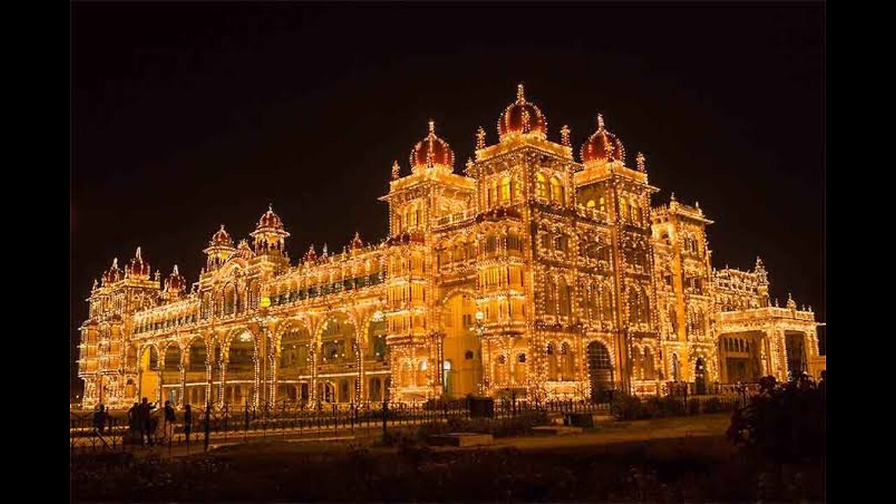 Mysore DASARA lights arrangement