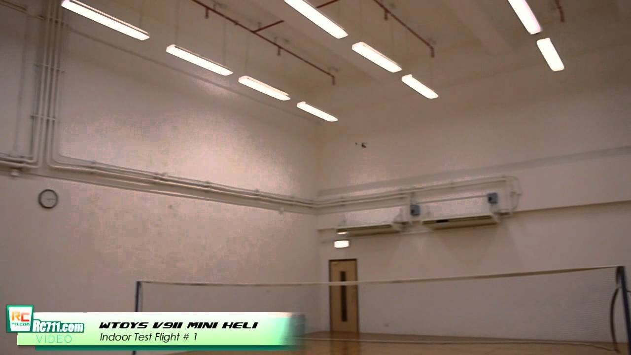 RC711.com - Indoor Test Fly for WLTOYS V911