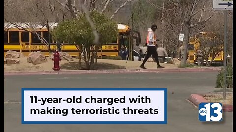 11-year-old Las Vegas student arrested on terroristic threat charges