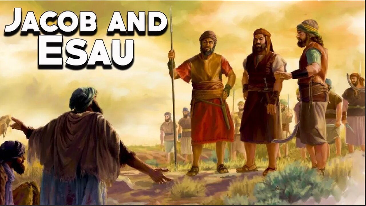 Esau was the firstborn, but God loved Jacob.