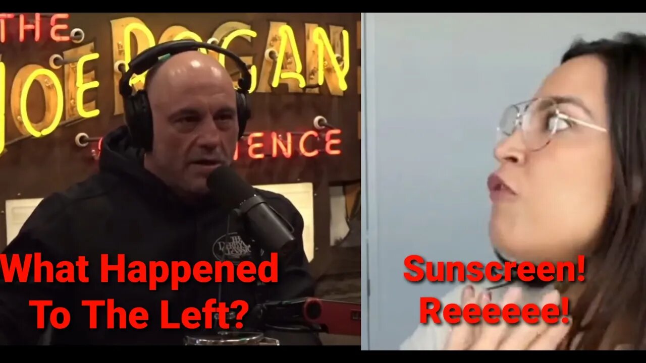 AOC Doing Sunscreen Promo While The Progressive Movement Hypocrisy Gets Called Out By Joe Rogan