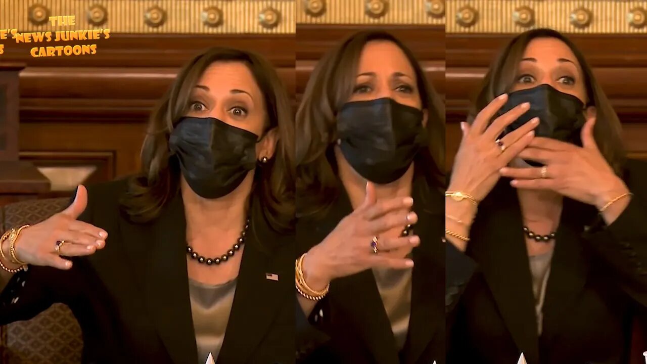 VP Harris hosting a Climate Meeting.