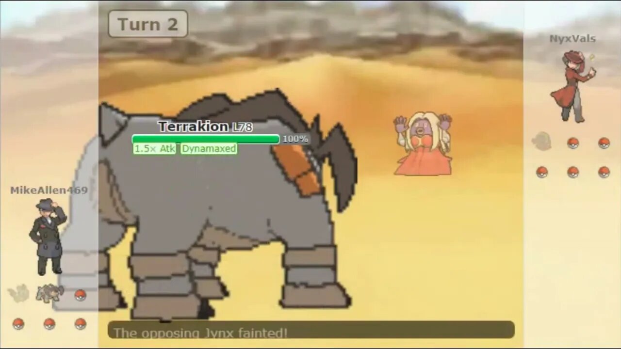 Pokemon Showdown Random Battles Wining With A Terrakion Swep