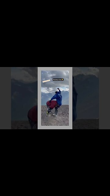 Islam Makhchev's battle for the mountain #shorts