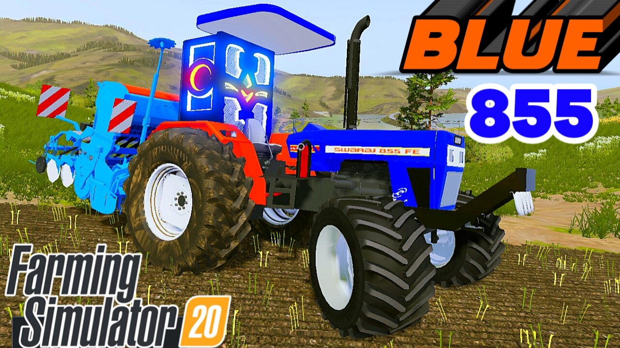 Farming simulator 20 Swaraj 855 tractor mod || tractor game