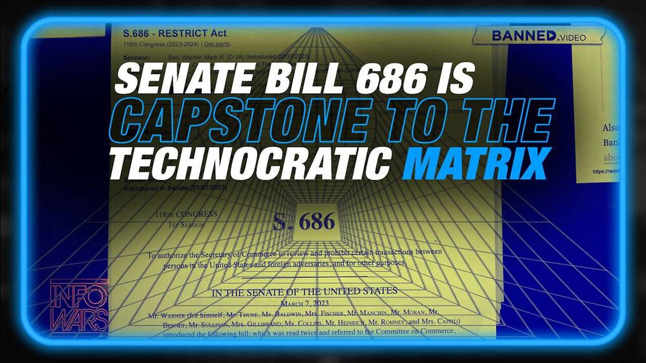 Senate Bill 686 is the Capstone to the Technocratic Matrix