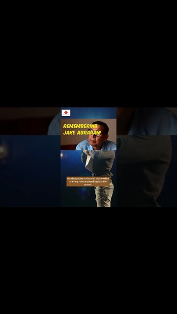 Remembering Jake Abraham: A Tribute to a British Film Legend #shorts