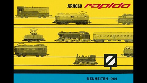 Arnold Modellbahn Katalog von 1964