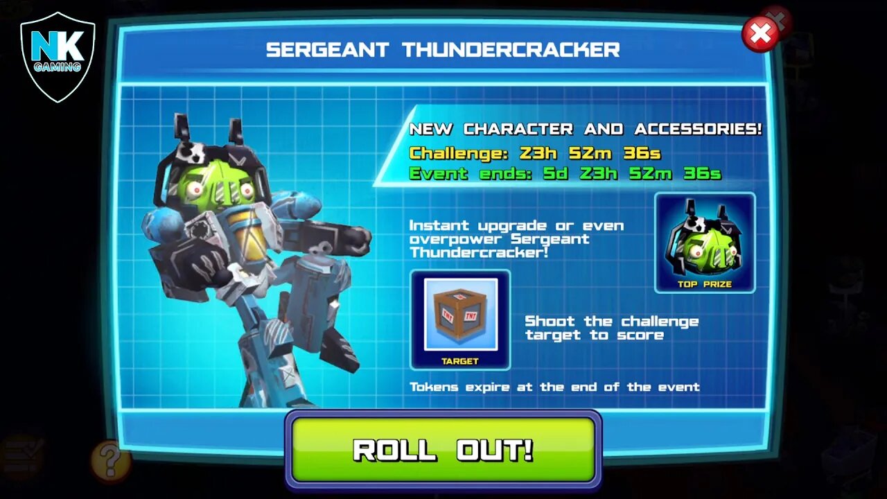 Angry Birds Transformers 2.0 - Sergeant Thundercracker - Day 1