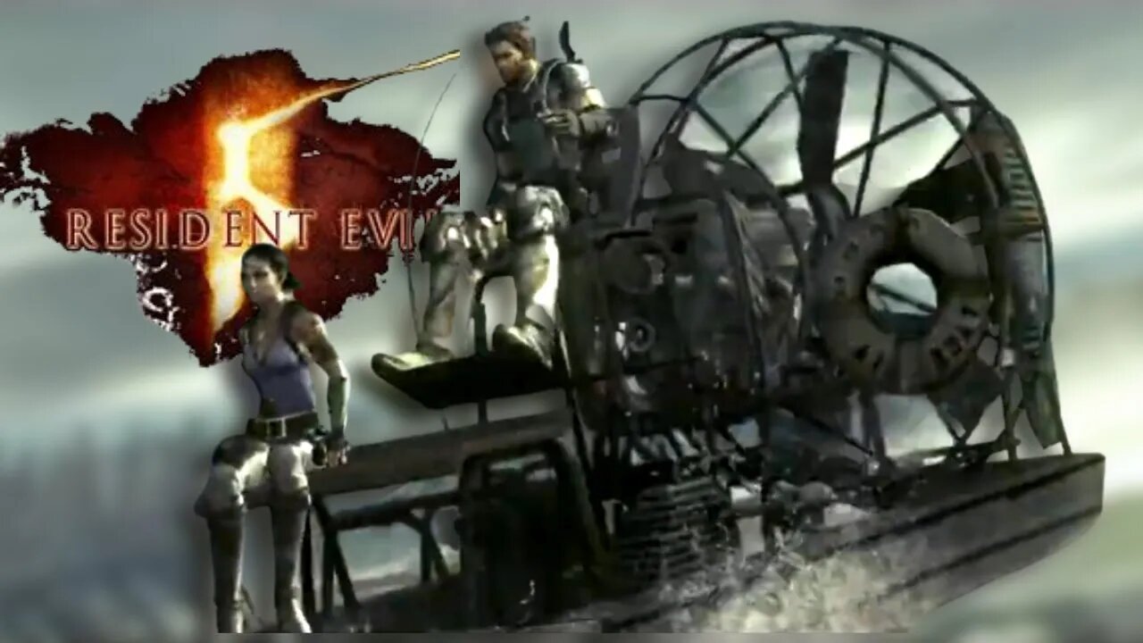 HOW DO YOU DRIVE THIS AIRBOAT!!!! |Resident Evil 5| Part 6 | W/TwiztidPalace