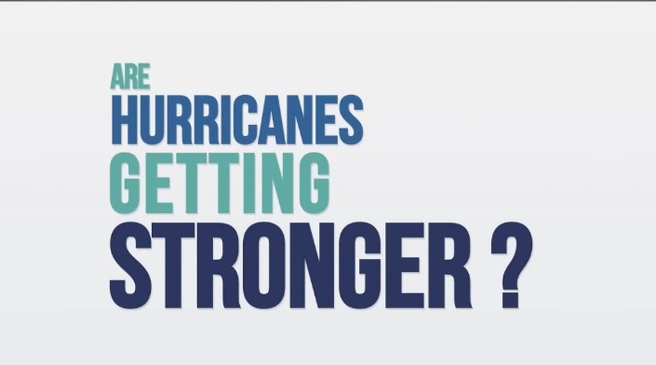 Are Hurricanes getting stronger ? We asked a nasa scientist.