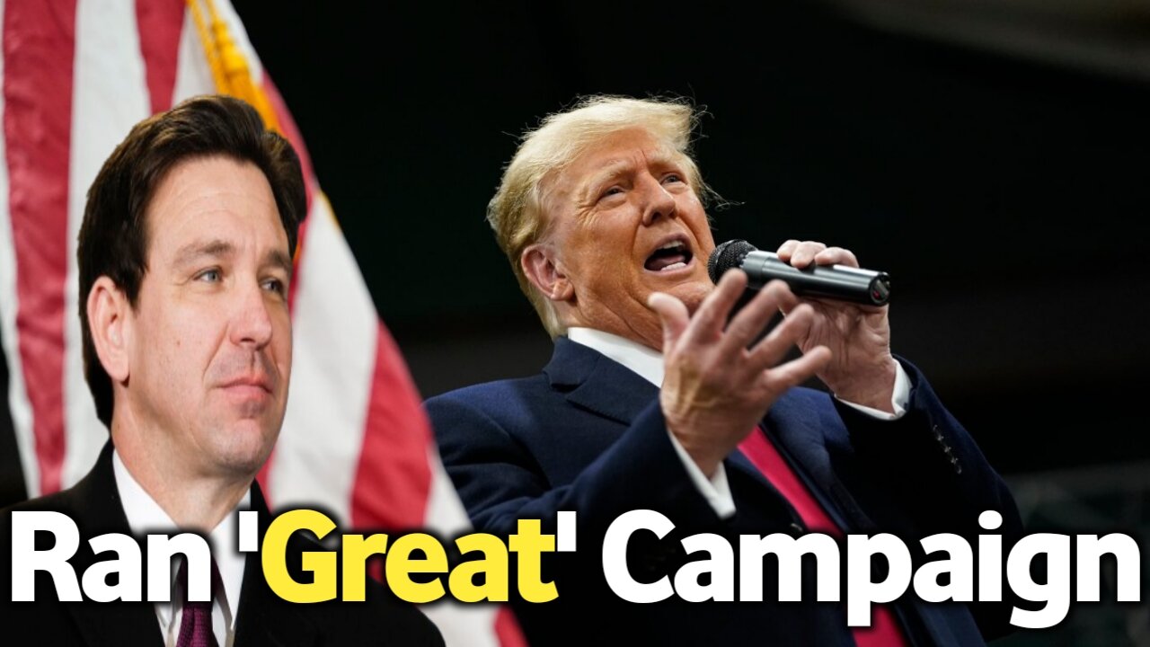 Trump Applauds DeSantis' 'Great' Campaign Following FL Governor's 2024 Bid Suspension