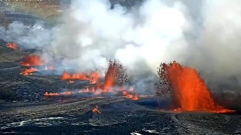 ERUPTION UNDERWAY AT HAWAII'S KĪLAUEA VOLCANO