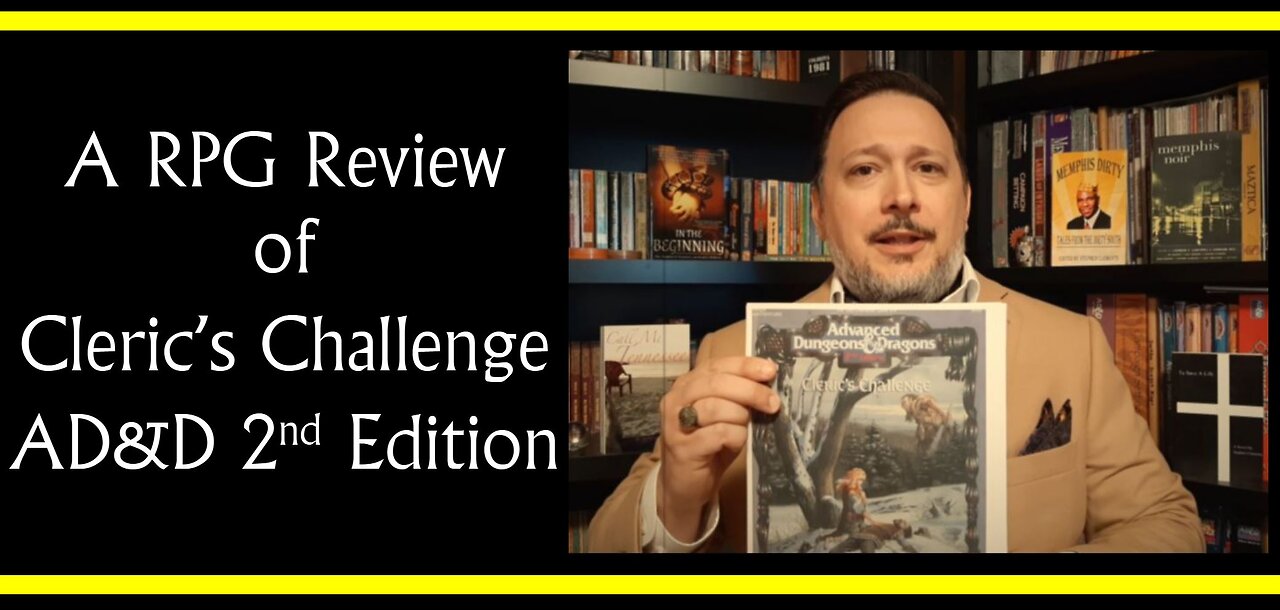 Cleric's Challenge from AD&D 2nd edition (RPG Review)