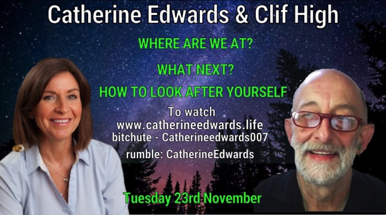 CLIF HIGH & CATHERINE EDWARDS - WOO UPDATE 23RD NOV 21
