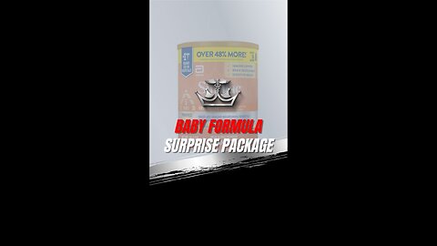 Baby Formula Surprise Package