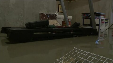 Southeast Wisconsin residents dealing with flooded basements after heavy rain