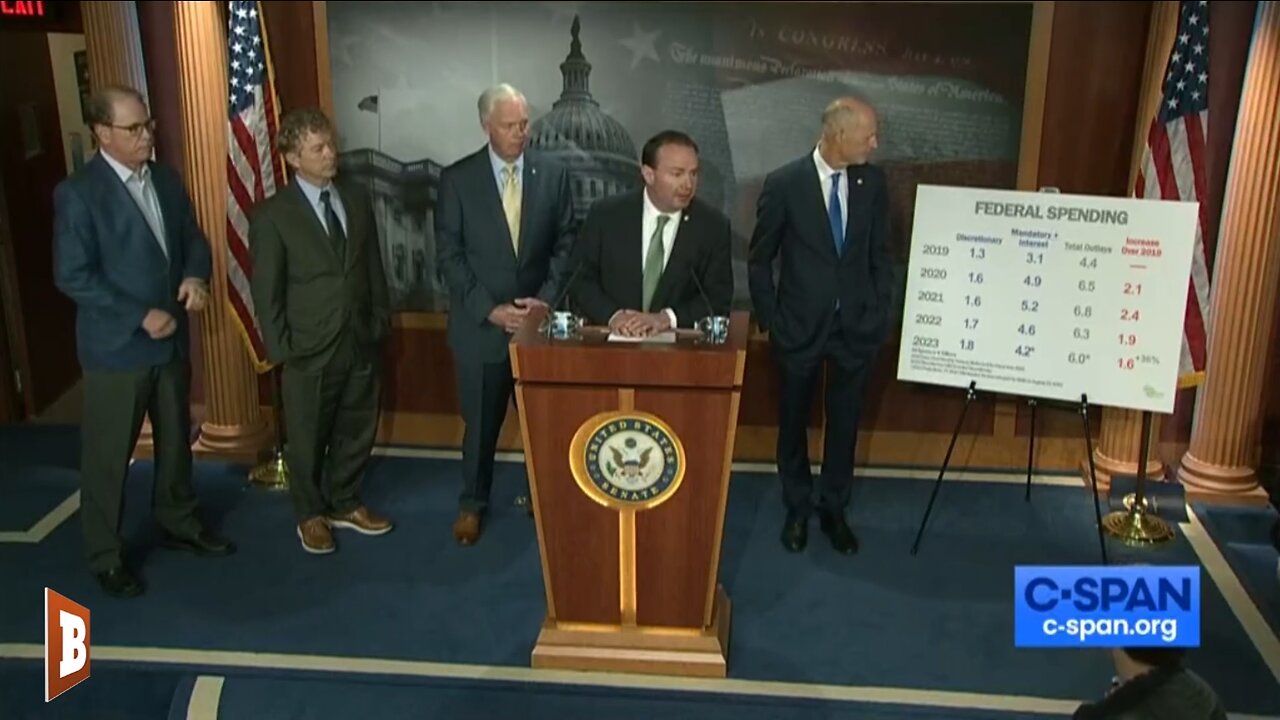 MOMENTS AGO: Debt Ceiling News Conference with Sens. Rand Paul, Mike Lee…