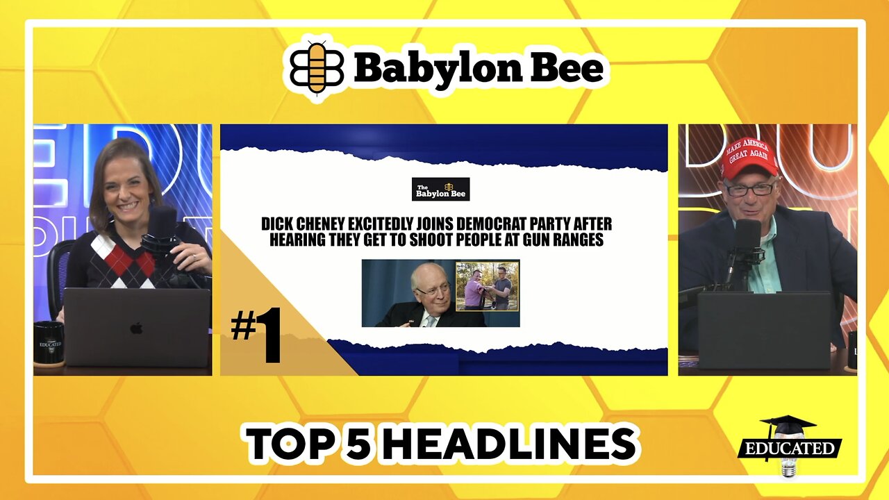 🐝Top 5 Babylon Bee Headlines