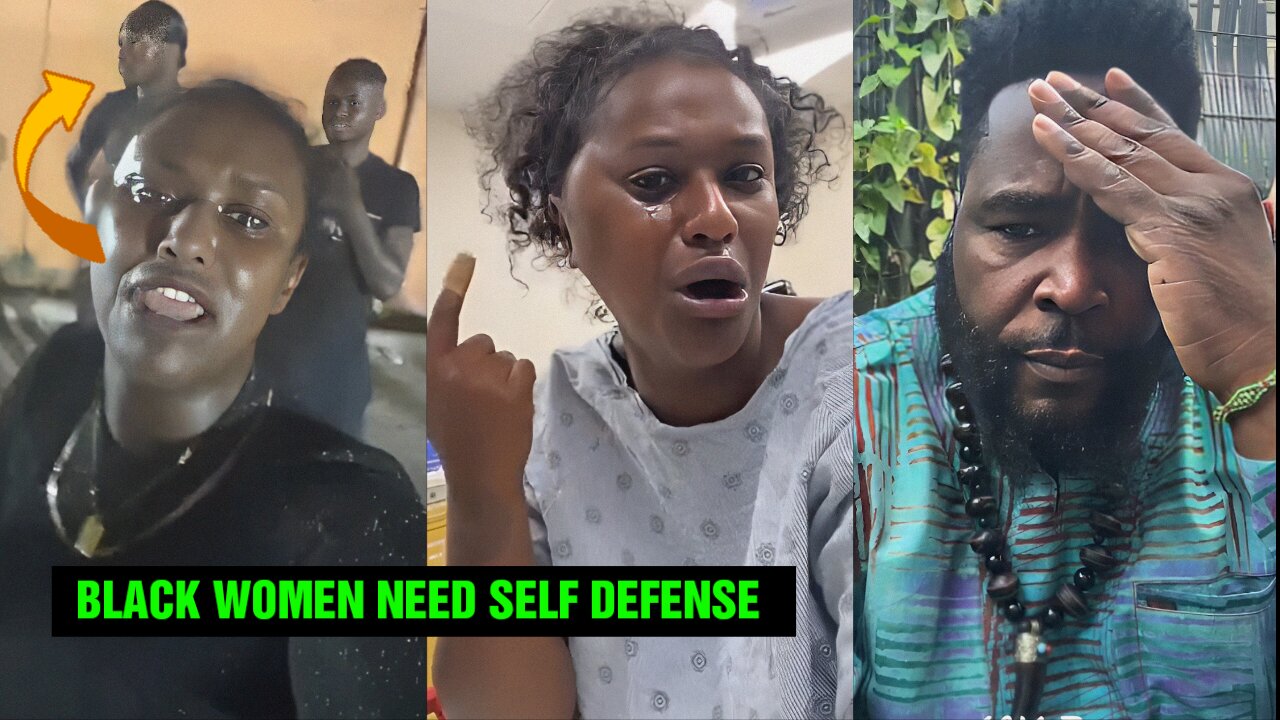 Dr Umar - Woman HIT With BRICK Cause Black-Men Weak