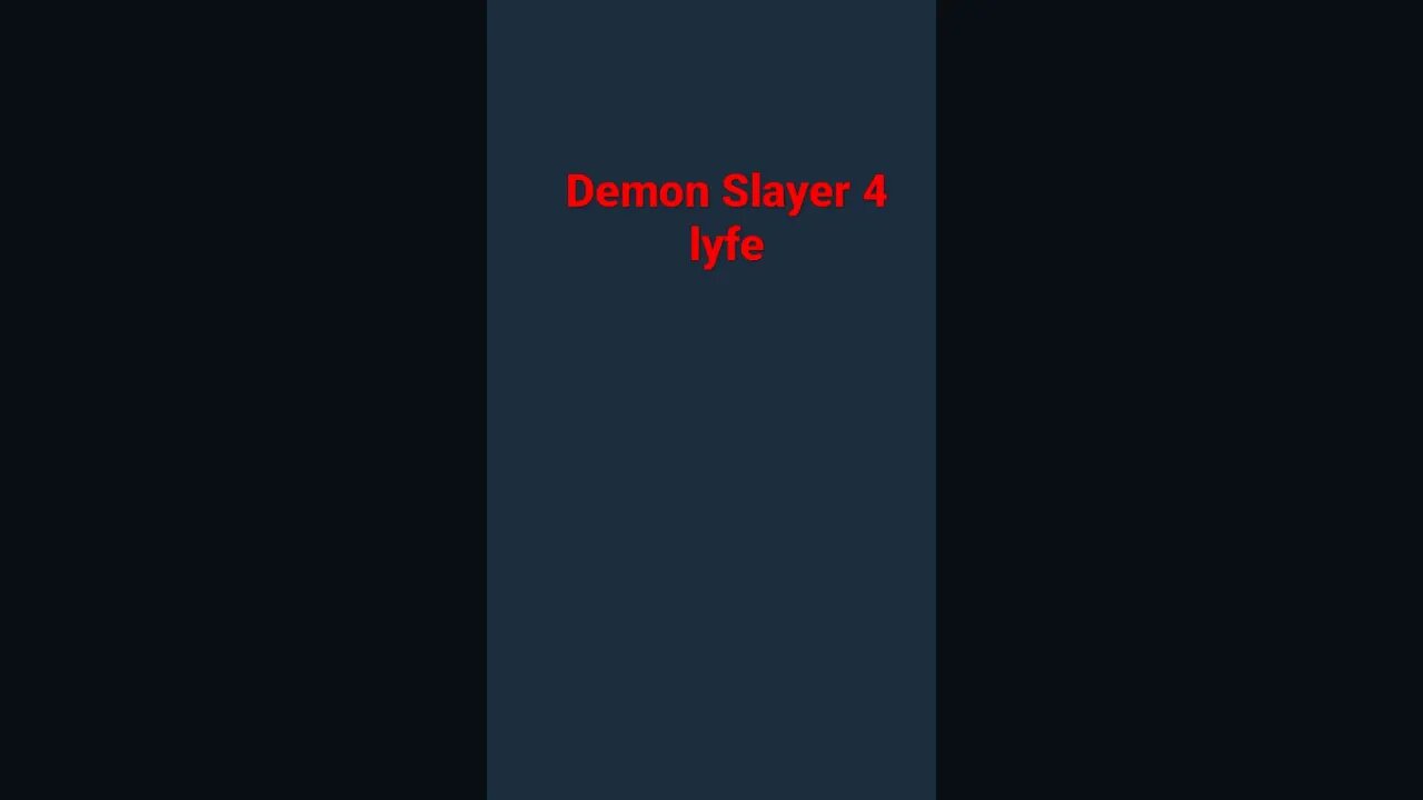 Demon Slayer