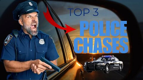 Top 3 chases of the week caught on video: What would you do if you were one of these brave officers?