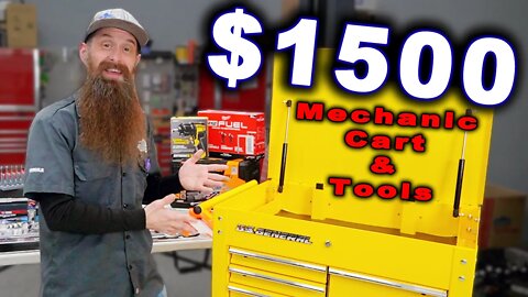 Building a Beginner Mechanic Tool Cart UNDER $1500