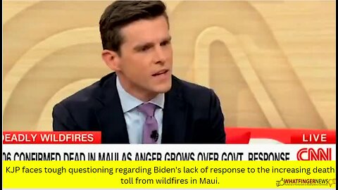 KJP faces tough questioning regarding Biden's lack of response to the increasing death toll