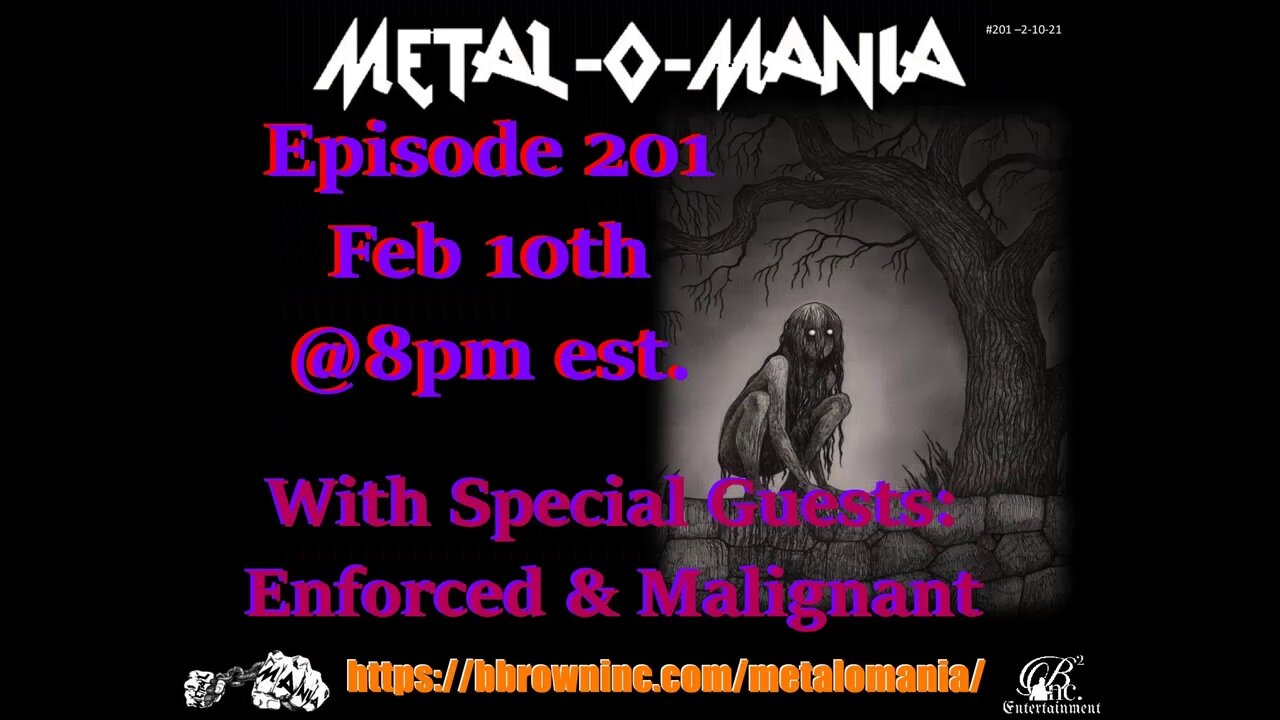 #201 - Metal-O-Mania - 2-10-21 - Enforced - Malignant - Necrotic Nick - Mr Swine Interviews Episode