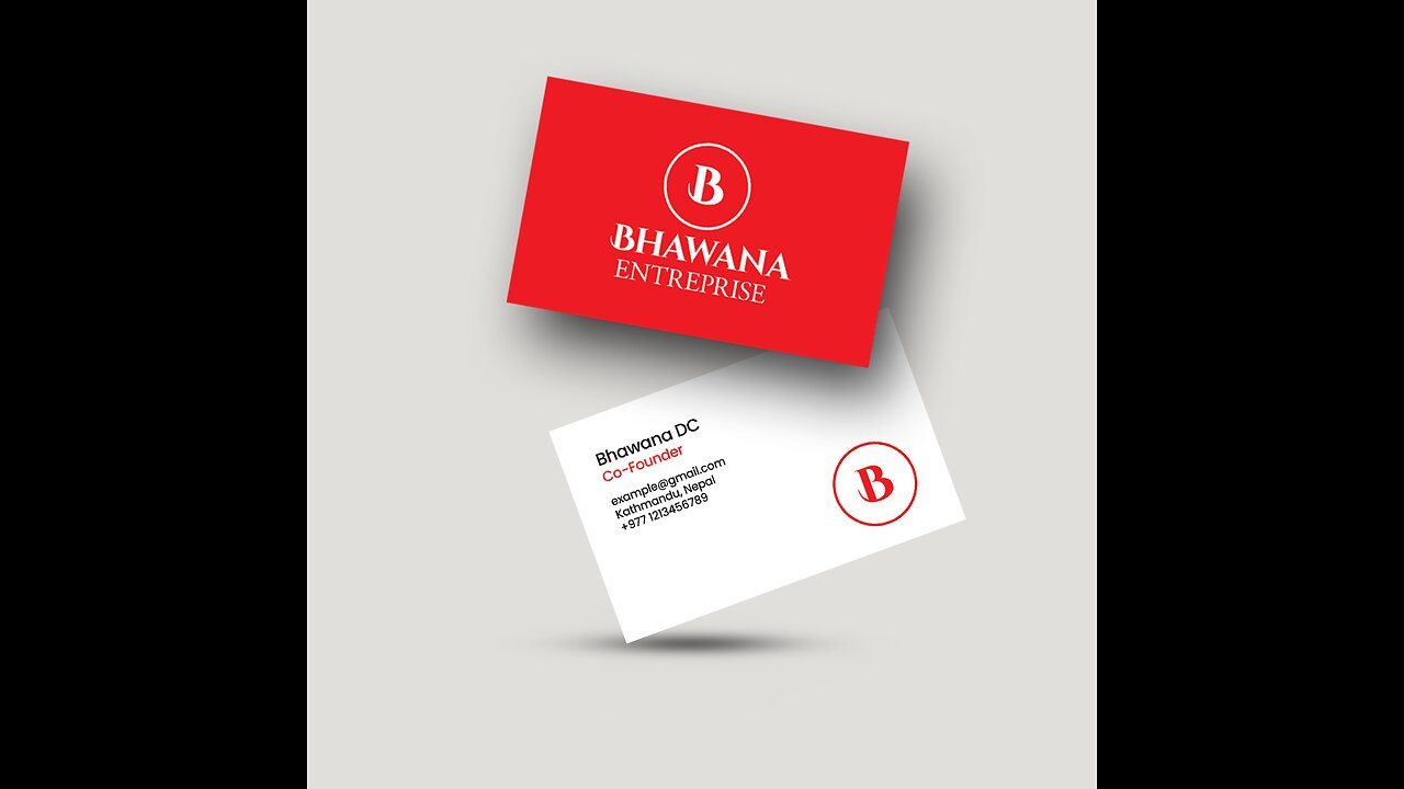 Business Card Design | Illustrator 2023 | Graphic Design | Simple & Atractive Design