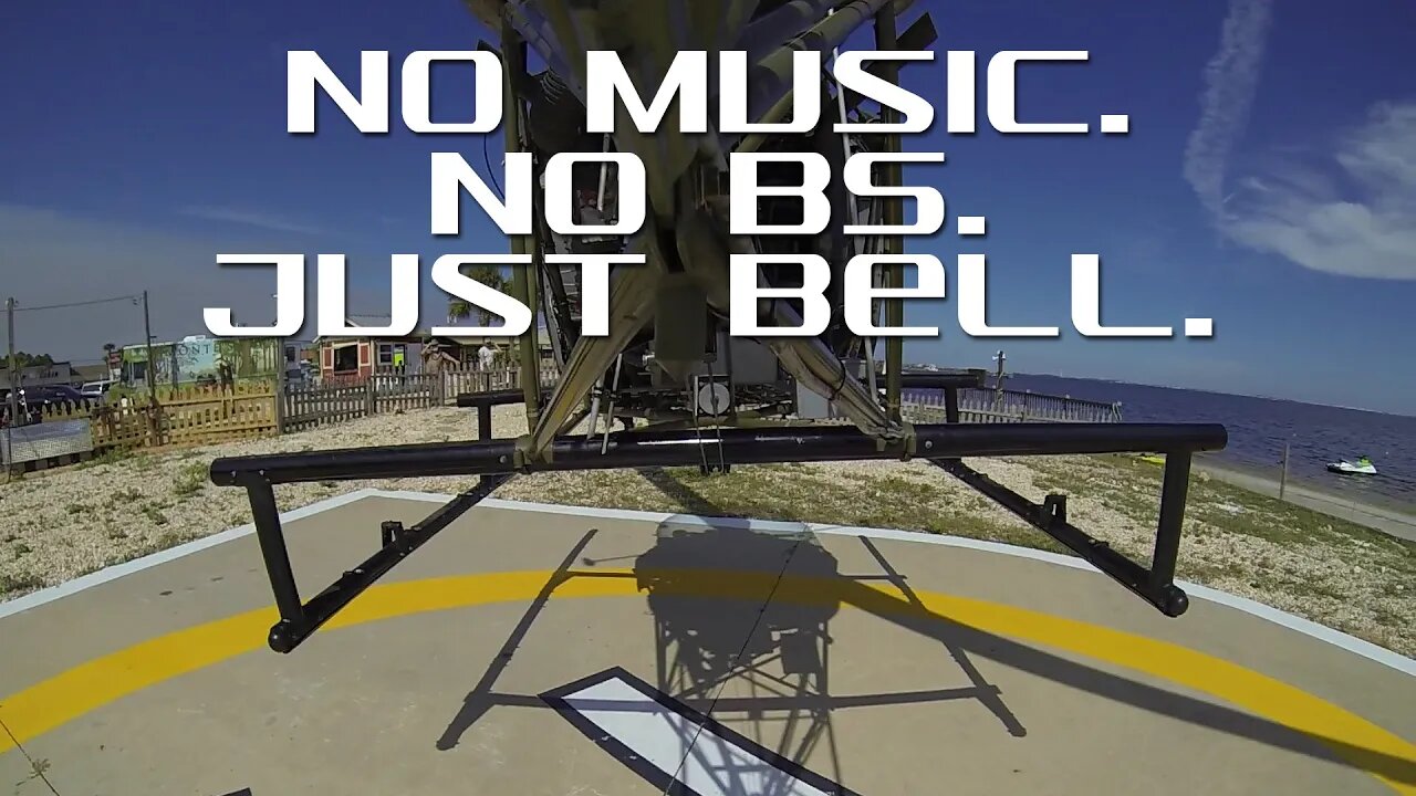 Bell 47 Jaws Run over Navarre Beach