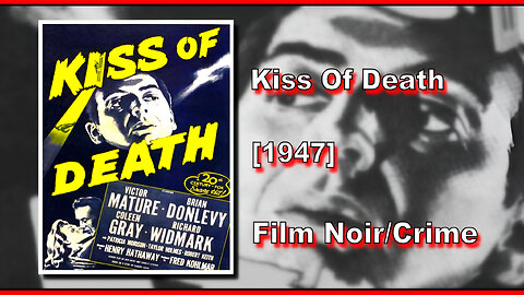 Kiss Of Death (1947) | FILM NOIR/CRIME | FULL MOVIE