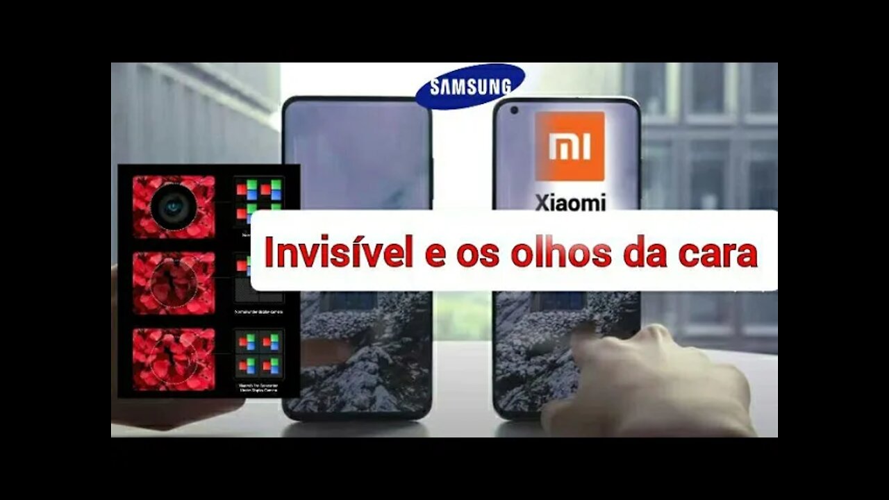 Samsung e Xiaomi anunciam aparelhos com câmeras invisíveis,Sony lança novos aparelhos