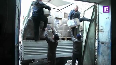 More than 40 tons of humanitarian aid was delivered by the Russian army to the Kherson region