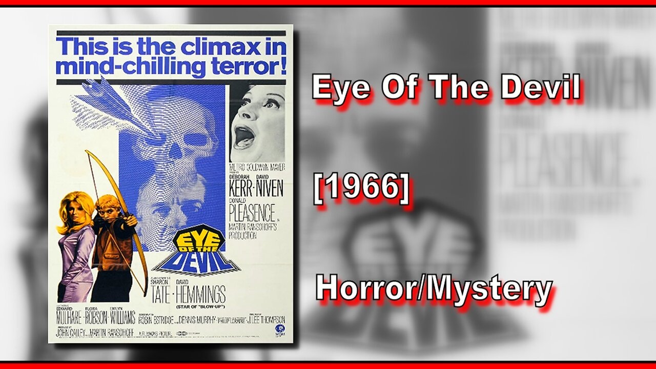 Eye Of The Devil (1966) | HORROR/MYSTERY | FULL MOVIE