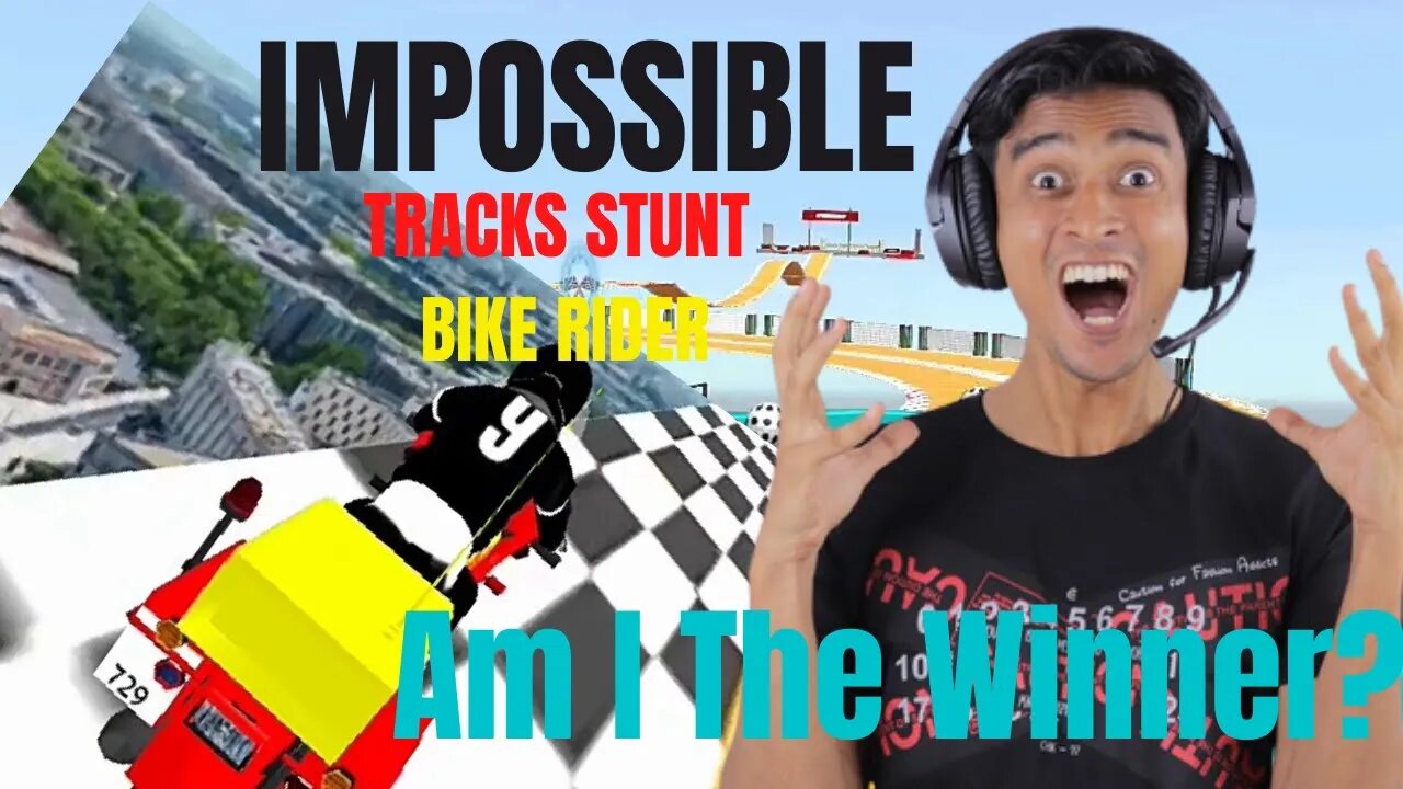 Impossible track drive game | At the end am I winner?