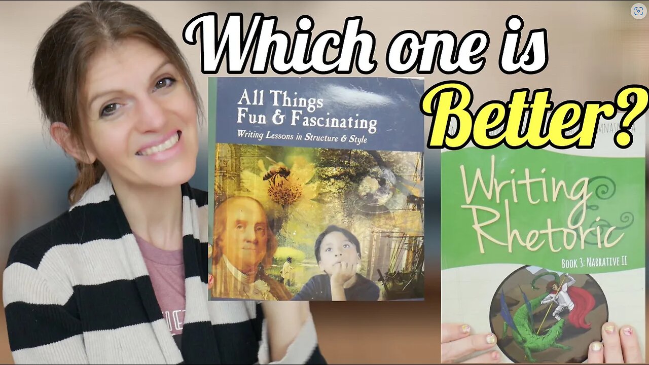 WHICH ONE IS BETTER? IEW vs. Writing & Rhetoric || Homeschool Curriculum Choices