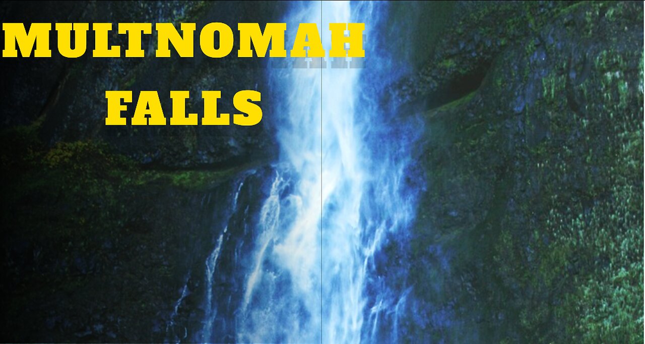 Slow Motion Footage of Multnomah Falls