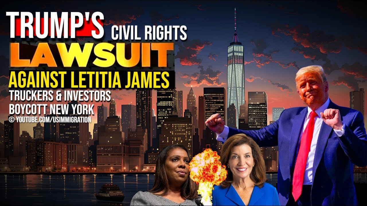 TRUMP CIVIL RIGHTS Lawsuit on NY AG Letitia James