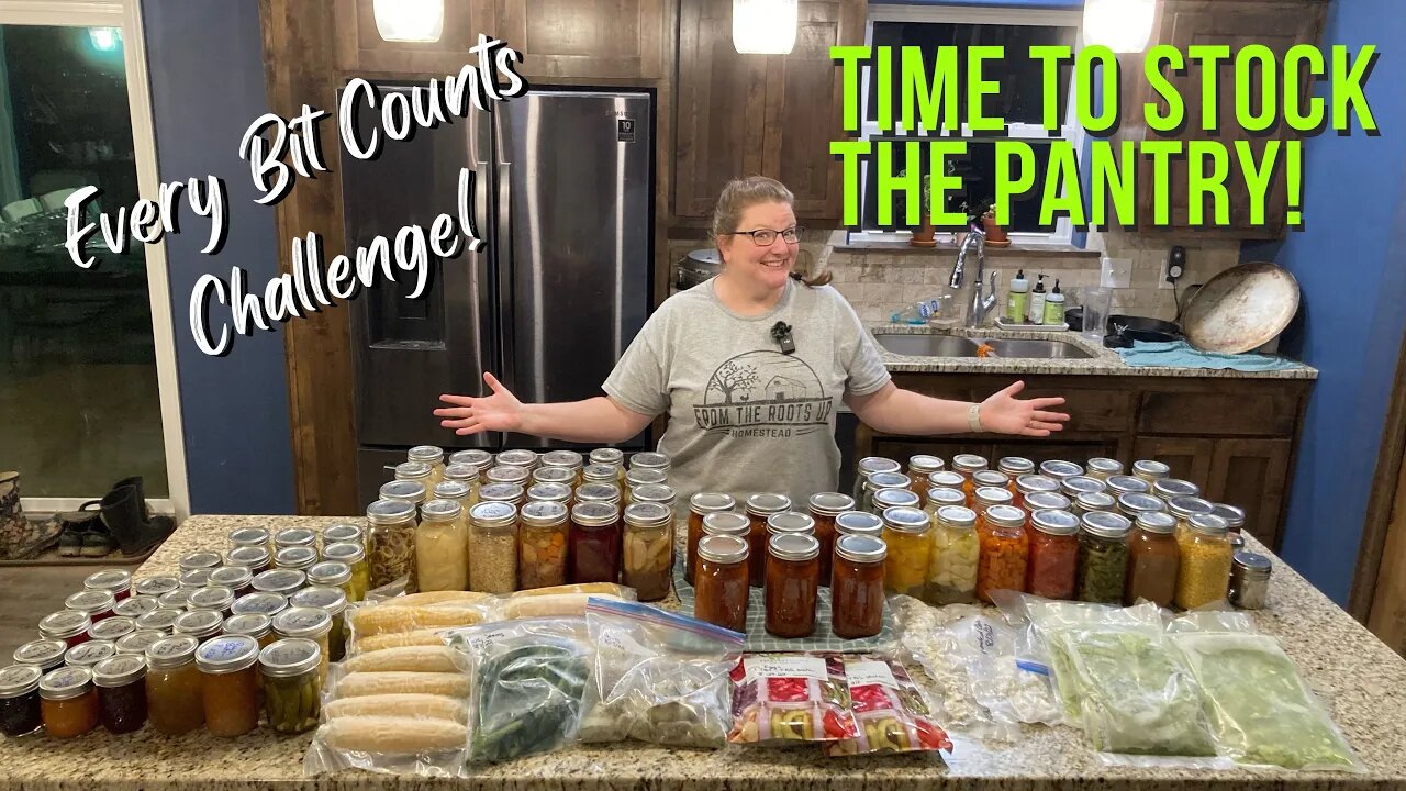 It's Time for a Food Preservation Marathon! The Every Bit Counts Challenge
