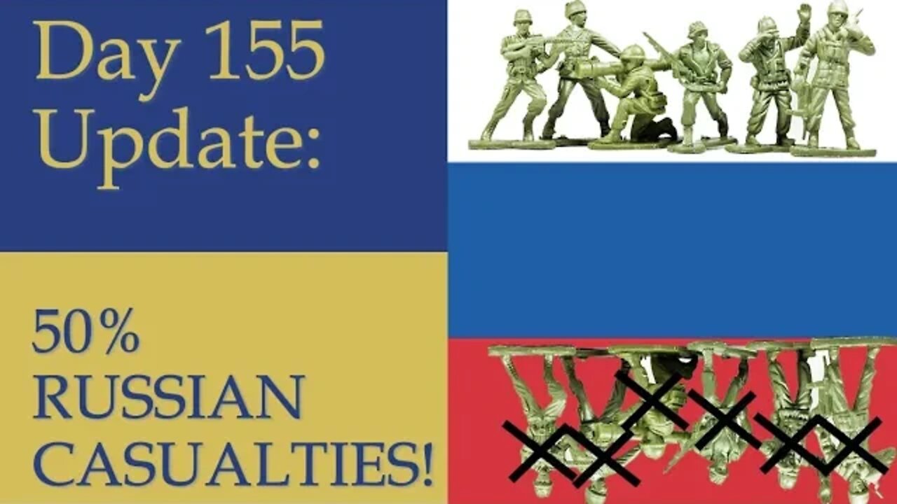 U.S. GOVERNMENT: 75,000 RUSSIAN CASUALTIES SO FAR! What happened on Day 155 of the Russian invasion