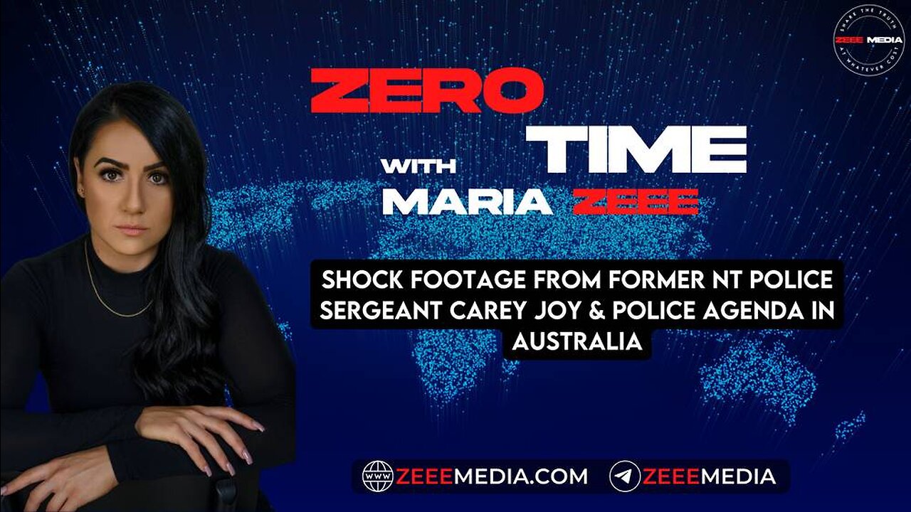 SHOCK Footage from Former NT Police Sergeant Carey Joy & Police Agenda in Australia